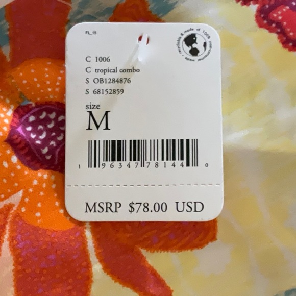 FREE PEOPLE Tied To Your Tank in Tropical Combo - Picture 9 of 13